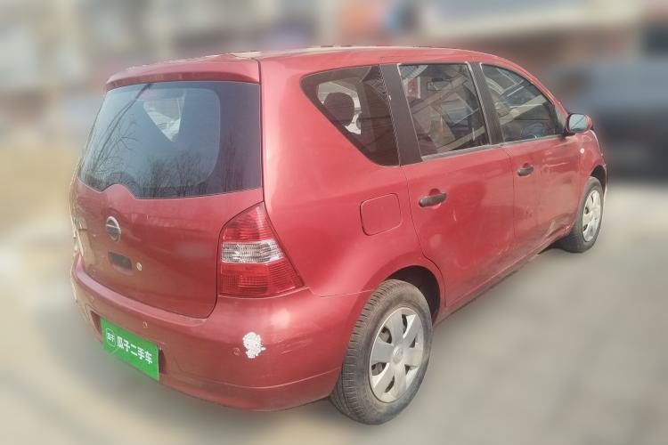 Used Nissan Livina 2010 Jingyue Edition 1.6L Automatic All-in-One Model Rear Right 45 Deg
