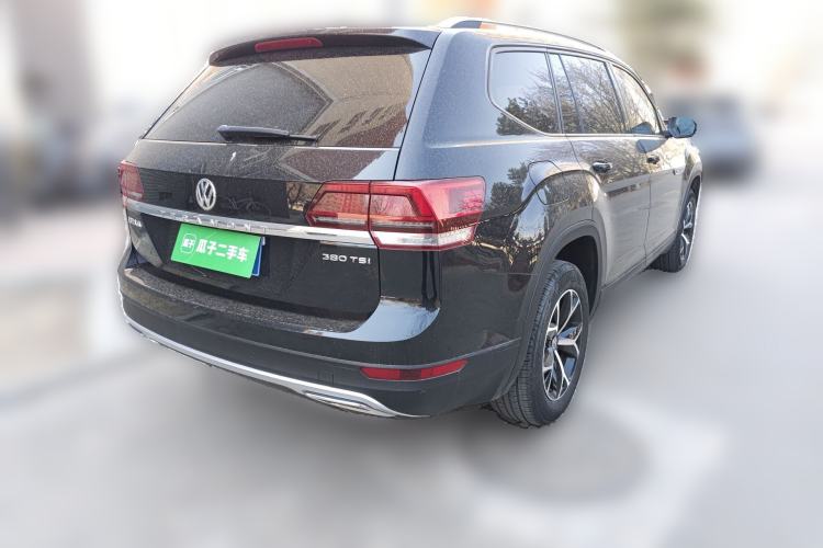 Used Volkswagen Teramont 2019 380TSI Four-Wheel Drive Comfort Edition China VI Standard Rear Right 45 Deg