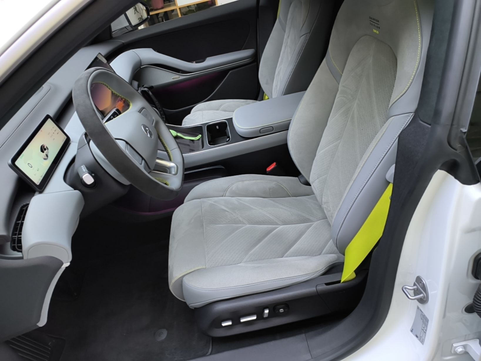 Avant de la voiture