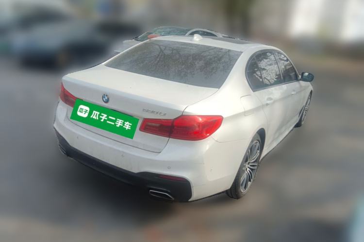 Used BMW 5 Series 2019 530Li Leading Model M Sport Package Rear Right 45 Deg