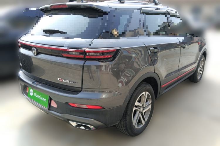 Used CHANGAN CS55PLUS 2021 Blue Whale Edition 1.5T Manual Luxury Model Rear Right 45 Deg