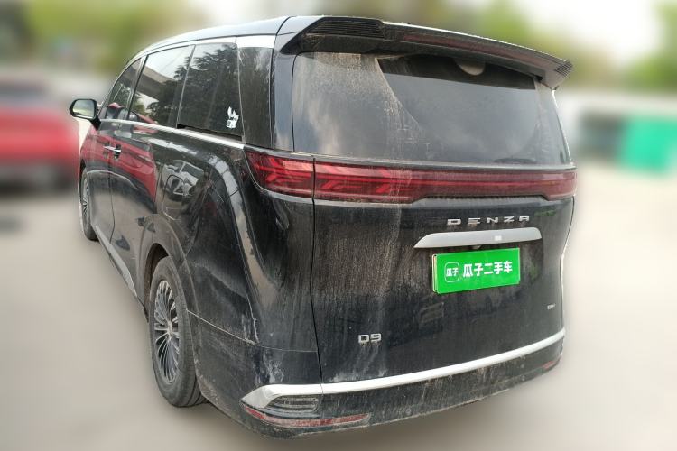 Used Denza D9 2022 DM-i 1040 Prestige Model Rear Left 45 Deg