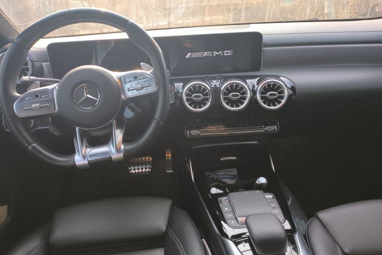 Used Mercedes-Benz A AMG 2019 AMG A 35 L 4MATIC Center Console