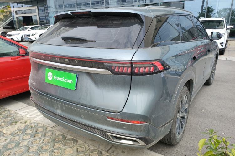 Used Chery Tiggo 9 2023 2.0T Dual-Clutch Two-Wheel Drive Leading Edition 5 Seats Rear Right 45 Deg