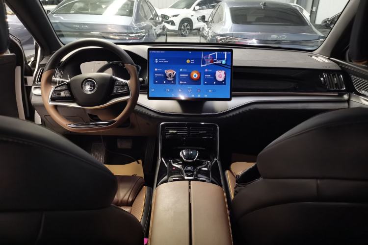 Used BYD Tang New Energy 2021 DM-i 112KM Prestige Model Center Console