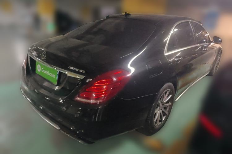 Used Mercedes-Benz S-Class AMG 2014 AMG S 63 L 4MATIC Rear Right 45 Deg