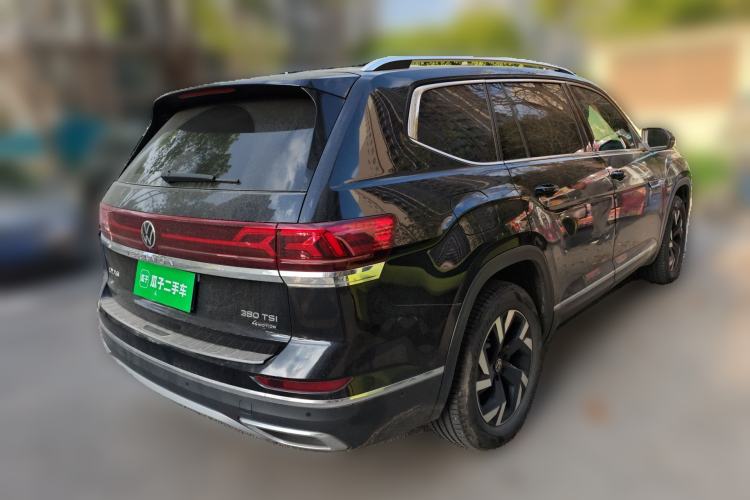 Used Volkswagen Teramont 2022 380TSI Four-Wheel Drive Prestige Luxury Edition Rear Right 45 Deg