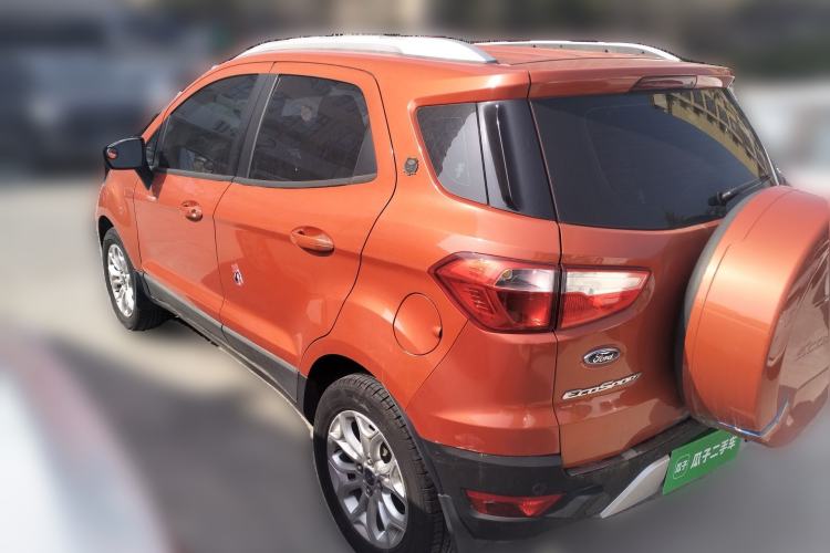 Used Ford EcoSport 2013 1.5L Automatic Prestige Model Rear Left 45 Deg