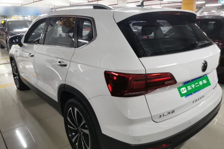 Used Volkswagen Tharu 2021 280TSI Two-Wheel-Drive Luxury Edition Rear Left 45 Deg