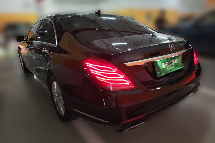 Used Mercedes-Benz S-Class 2014 S 320 L Luxury Model Rear Left 45 Deg