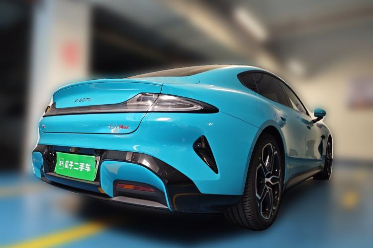 Used Xiaomi Auto SU7 2024 Four-Wheel Drive Ultra-Long Range Advanced Intelligent Driving Max Edition Rear Right 45 Deg