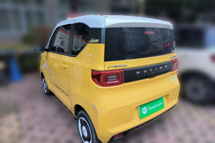 Used Wuling Hongguang MINIEV 2021 Macaron Premium Model – Lithium Iron Phosphate Rear Left 45 Deg
