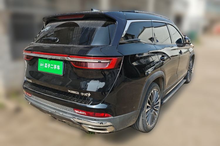 Used JETOUR X90 2022 Zilong 2.0T DCT Wushen Edition 7-Seater Rear Right 45 Deg