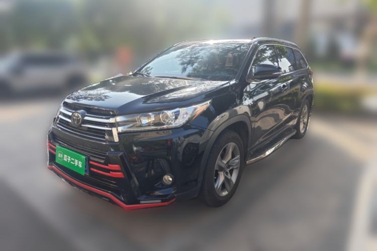 Used Toyota Highlander 2018 2.0T Four-Wheel Drive Luxury Version 7 Seats China VI Standard