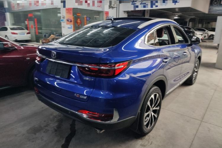 Used CHANGAN CS85 COUPE 2019 1.5T DCT Luxury Version China VI Standard Rear Right 45 Deg