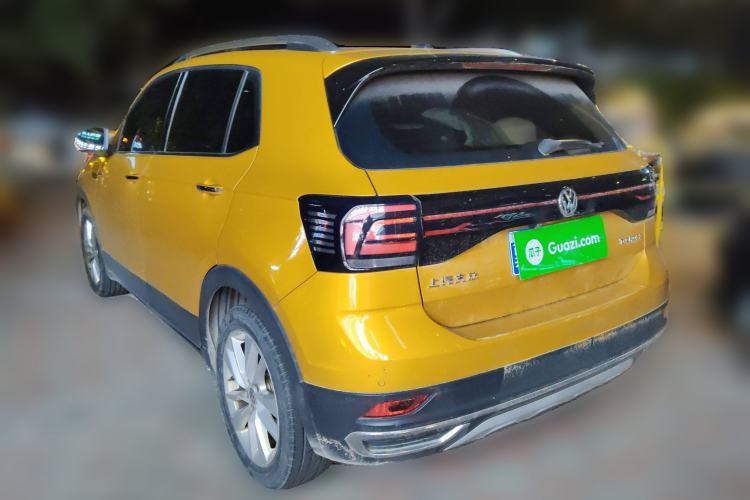 Used Volkswagen T-Cross 2019 1.5L Automatic Comfort Edition Rear Left 45 Deg