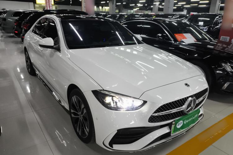 Used Mercedes-Benz C-Class New Energy 2025 C 350 eL Front Right 45 Deg