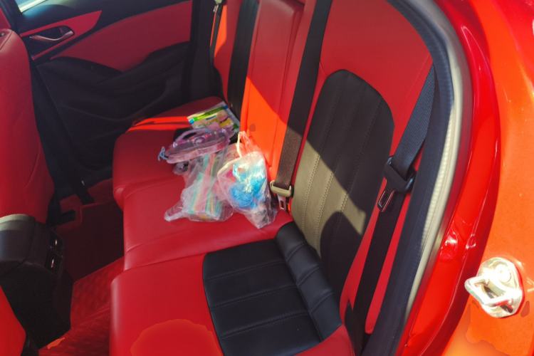 Used Mazda CX-4 2021 2.0L Automatic Two-Wheel Drive Blue Sky Dynamic Edition Left Rear Seat