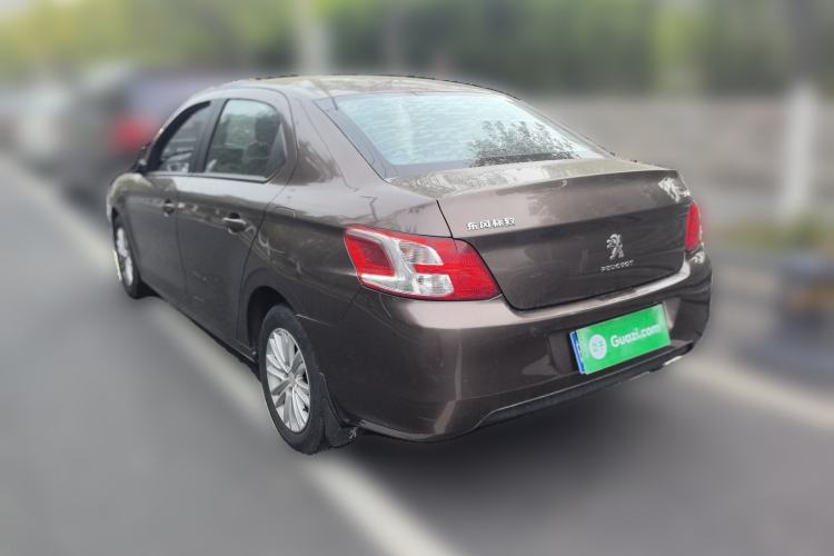 Used Peugeot 301 2016 1.6L Automatic Comfort Edition Rear Left 45 Deg