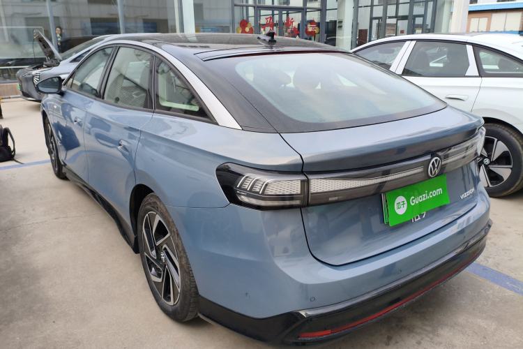 Used Volkswagen ID.7 VIZZION 2024 PRO Model Rear Left 45 Deg