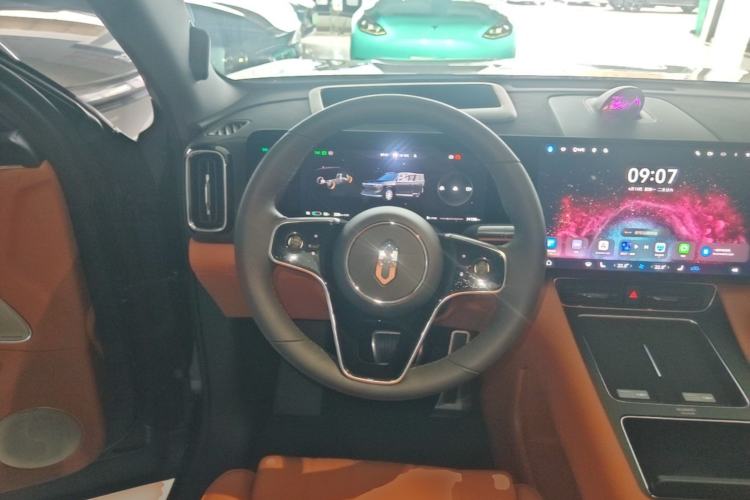 Used Hima AITO M8 2025 Model Pure Electric Max+ Five-Seat Long-Range Version Steering Wheel