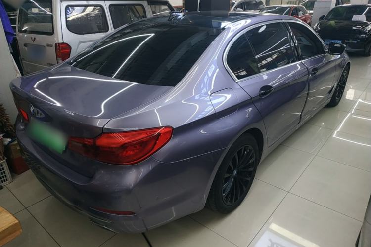 Used BMW 5 Series New Energy 2019 Updated Version 530Le Luxury Package Rear Right 45 Deg