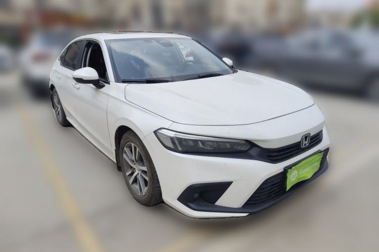 Used Honda Civic 2022 240TURBO CVT Dynamic Edition Front Right 45 Deg