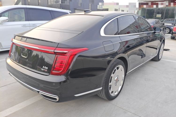 Used Hongqi H9 2023 2.0T Smart Connect Flagship Edition Rear Right 45 Deg
