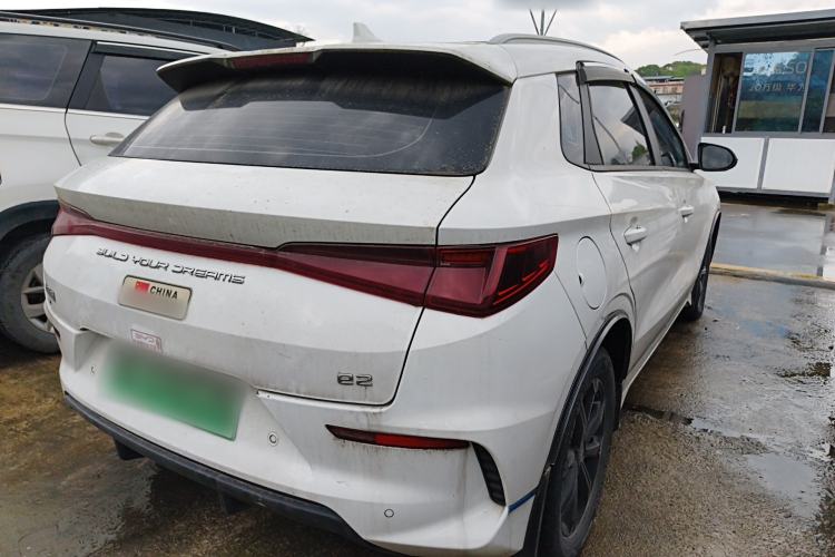 Used BYD e2 2021 Luxury Model Rear Right 45 Deg