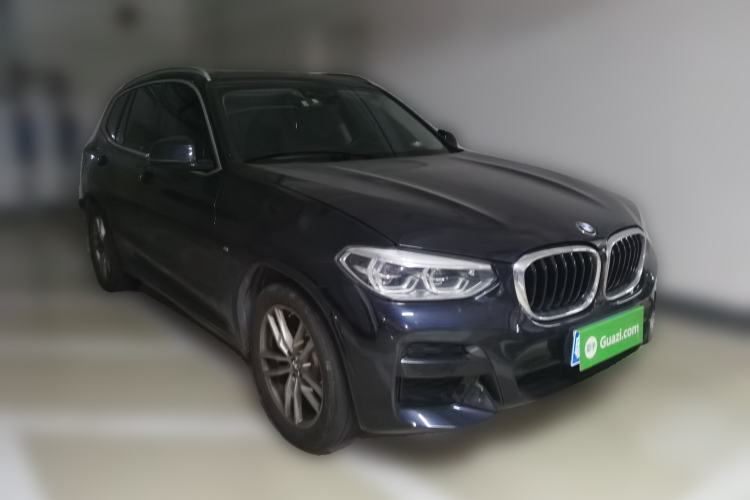 Used BMW X3 2021 xDrive28i M Sport Package Front Right 45 Deg