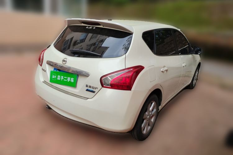 Used Nissan Tiida 2011 1.6L CVT Smart Version Rear Right 45 Deg