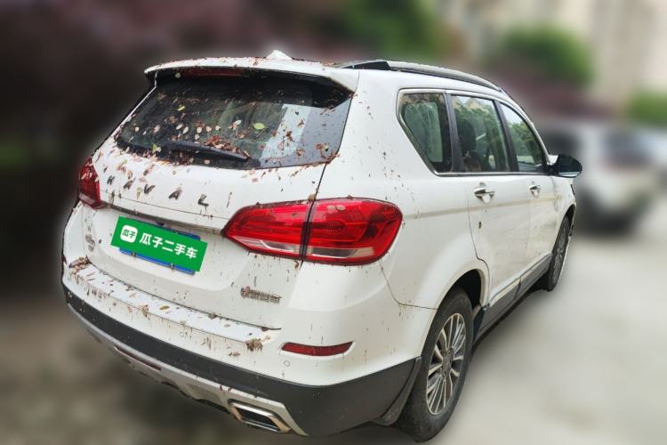 Used Haval H6 2017 Blue Label Sport Edition 1.5T Automatic Two-Wheel Drive Luxury Model Rear Right 45 Deg