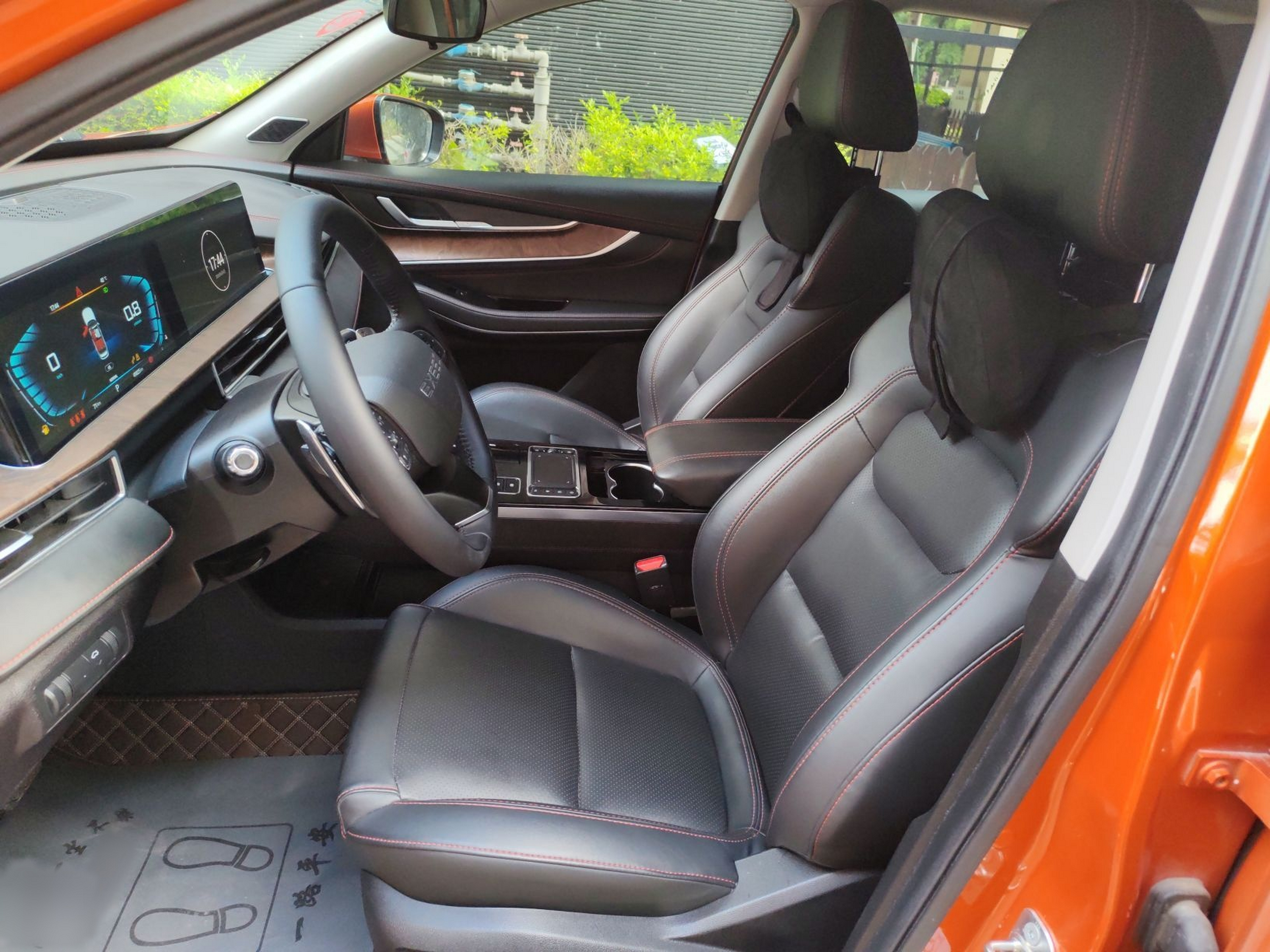 Interior delantero