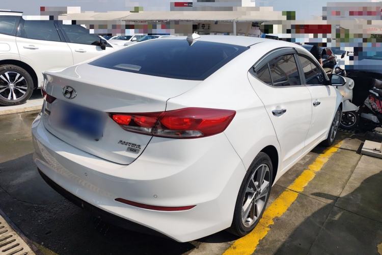Used Hyundai Elantra (6th Generation / Lingdong) 2016 1.6L Automatic ZhiXuan – Elite Version Rear Right 45 Deg