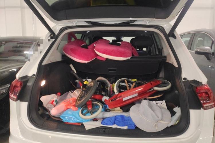 Used Volkswagen Tiguan L New Energy 2021 430 PHEV Plug-in Hybrid Flagship Edition Trunk