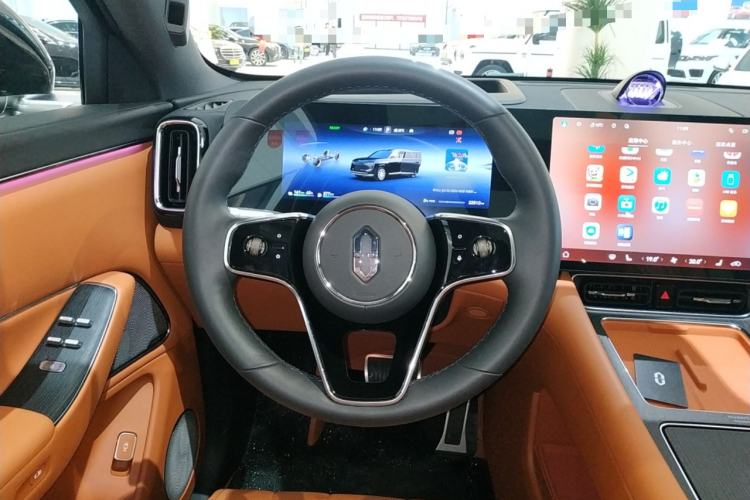 Used Hima AITO M8 2025 Extended-Range Max+ Version 53.4 kWh 6-Seater Edition Steering Wheel