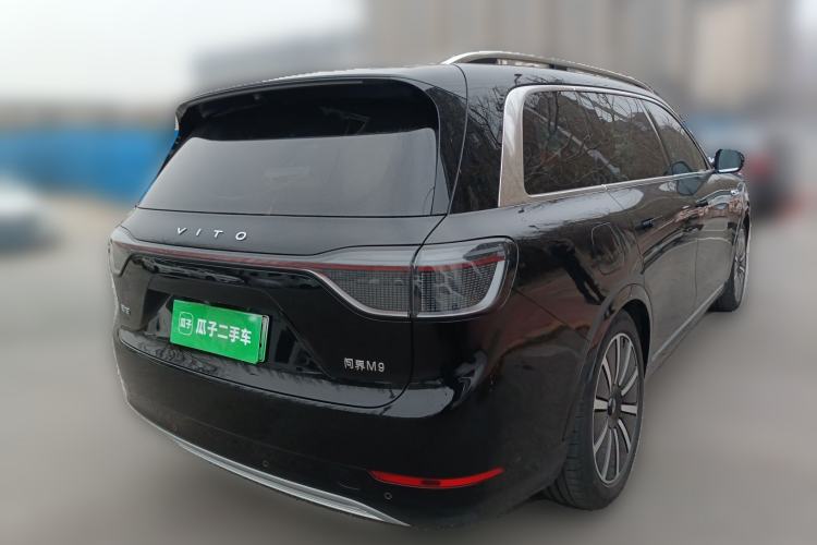 Used Hima AITO M9 2024 Range-Extended Ultra Version 42 kWh 6-Seater Model Rear Right 45 Deg