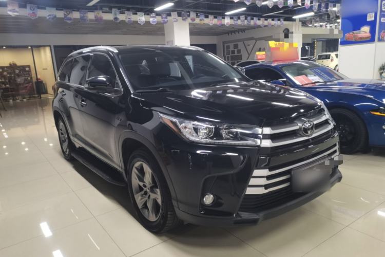Used Toyota Highlander 2018 2.0T Four-Wheel Drive Luxury Version 7 Seats China VI Standard
