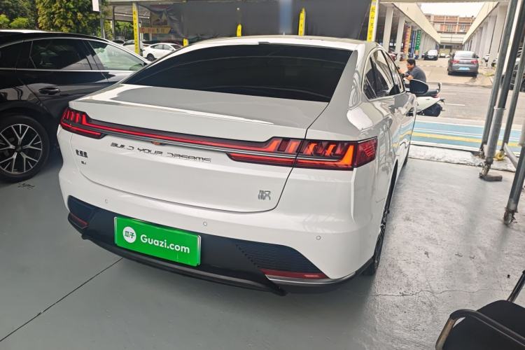 Used BYD Han 2020 EV Long-Range Luxury Model Rear Right 45 Deg