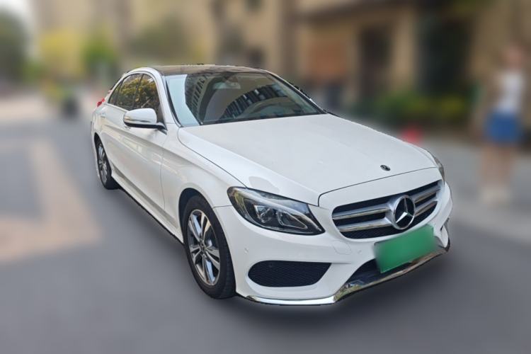 Used Mercedes-Benz C-Class 2018 C 200 L Sport Edition Front Right 45 Deg