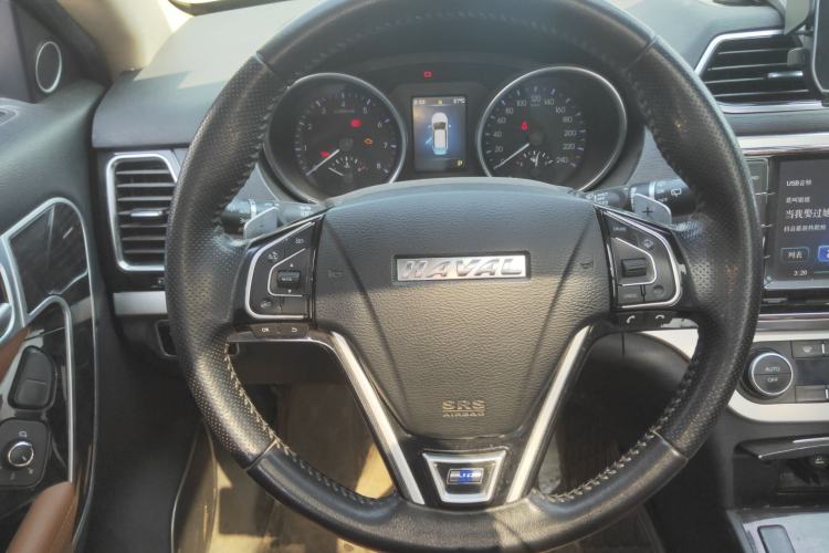 Used Haval H6 Coupe 2016 Blue Label 1.5T Automatic Two-Wheel Drive Elite Model Steering Wheel