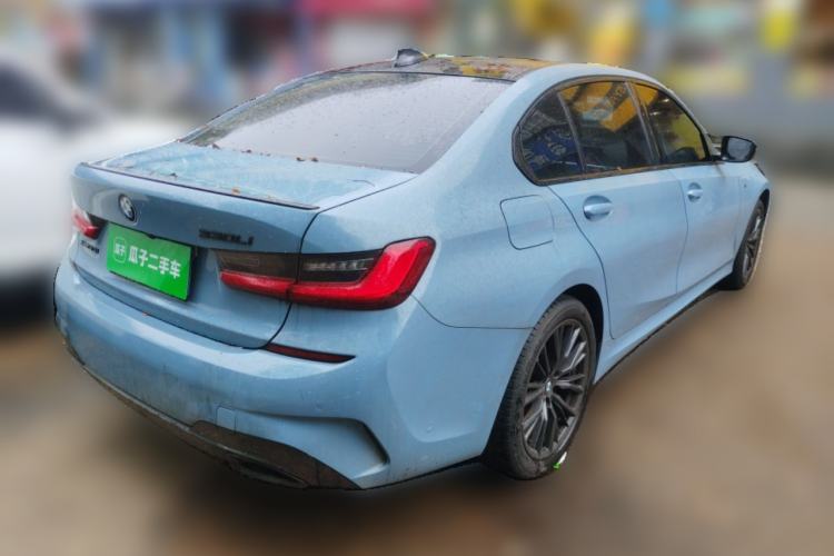 Used BMW 3 Series 2020 330Li xDrive M Sport Night Edition Rear Right 45 Deg