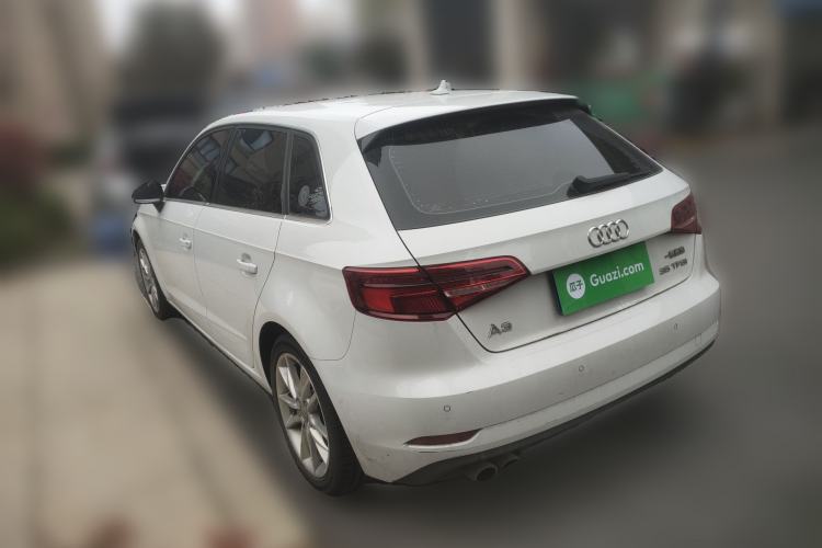 Used Audi A3 2018 30th Anniversary Edition Sportback 35 TFSI Ambition Model Rear Left 45 Deg