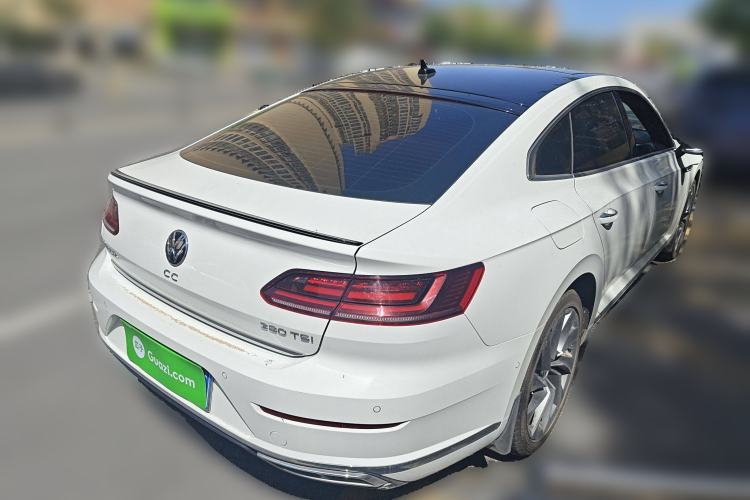 Used Volkswagen FAW-Volkswagen CC 2023 380TSI Striking Edition Rear Right 45 Deg