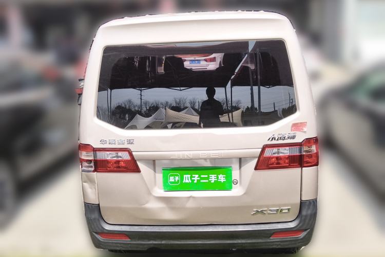 Used Jinbei Hiace X30 2023 1.5L Super-Comfortable Passenger Van 5/6/7-Seater Non-Air-Conditioned Version Model SWC15M Rear