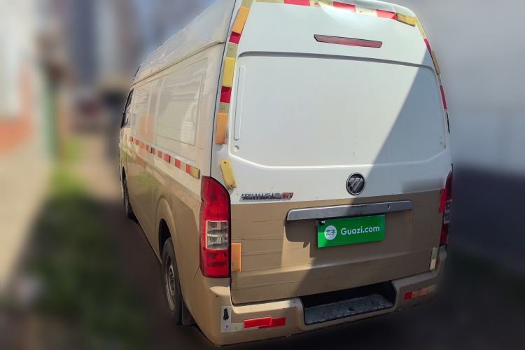 Used Foton Scenic G7 2020 2.4L Commercial Version Long Wheelbase High-Roof 2-Seat Van China VI Emission Standard 4K22D4M Rear Left 45 Deg