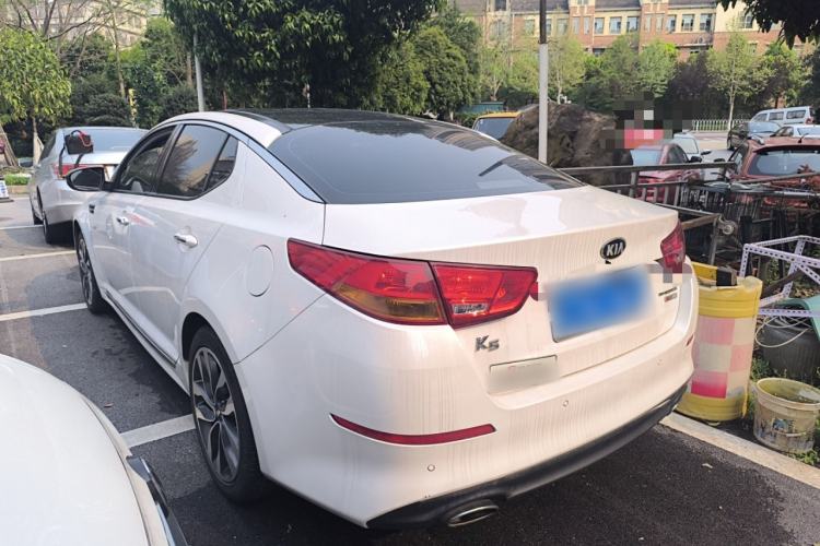 Used Kia K5 2015 2.0L Automatic LUX Rear Left 45 Deg