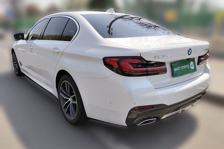 Used BMW 5 Series 2022 Restyled 525Li M Sport Package Rear Left 45 Deg