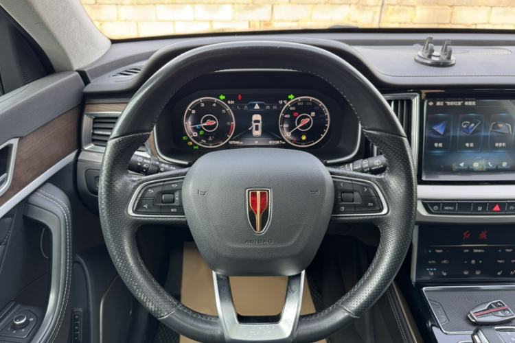 Used Hongqi HS7 2022 3.0T Automatic All-Wheel Drive ZhiLian Flagship Edition Five Seats Steering Wheel