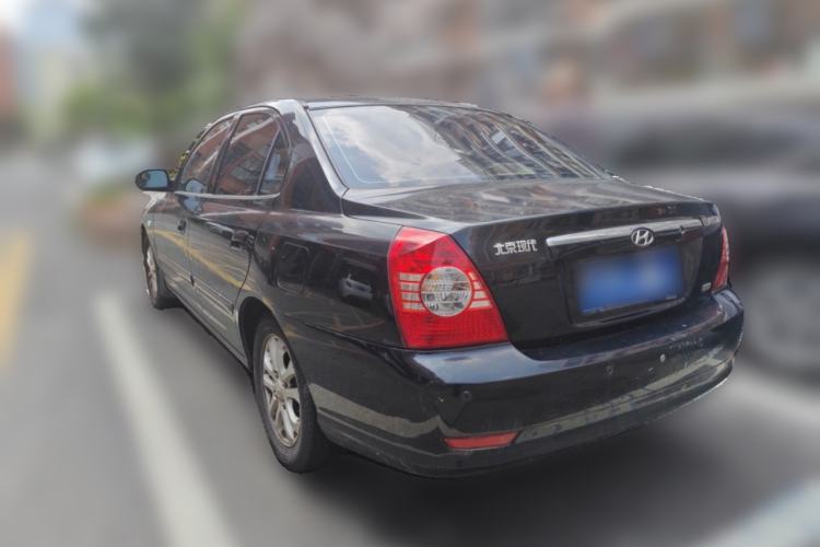 Used Hyundai Elantra 2008 1.6L Manual Deluxe Prestige Edition Rear Left 45 Deg